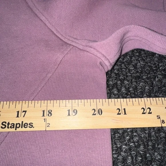 Lululemon Scuba Full Zip Jacket Pink XS/S Zip Up Sweatshirt Thumbholes - Picture 9 of 9